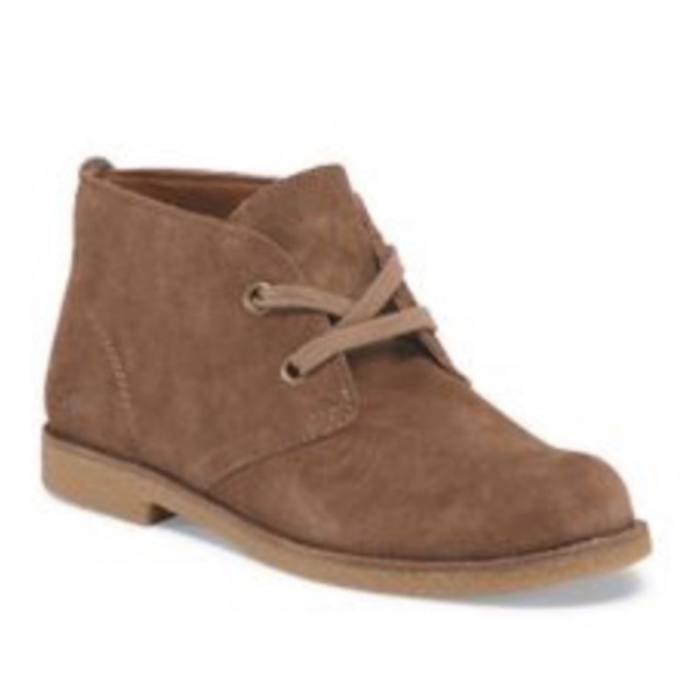Lucky Brand Brown Suede Emilia Boots
